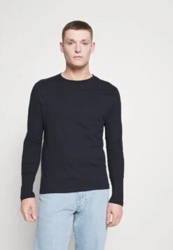 Pier One 5 PACK - Langarmshirt - White/dark Blu/grey -Modegeschäft für Herren b6bd0ebd2c8b455da43c6a1b757461c3