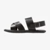 Pier One Riemensandalette - Black 2 Pier One Riemensandalette - Black -Modegeschäft für Herren b790bf5acde94761ade868e377f6e23c