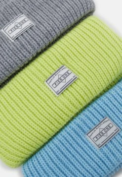 Pier One UNISEX 3 PACK - Mütze - Grey, Neon Green, Light Blue -Modegeschäft für Herren b7e517f5f9984a9f84a01c2fea84a466