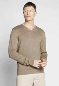 Pier One Strickpullover - Mottled Beige 13 Pier One Strickpullover - Mottled Beige -Modegeschäft für Herren b87327700a284e3f9eeedc6281b3cb78 1