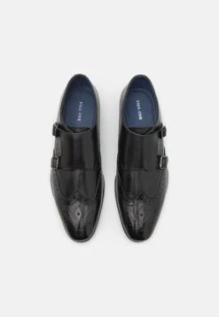 Pier One LEATHER - Business-Slipper - Black -Modegeschäft für Herren b9c5494aa1e4424d9893912e956ae8f7