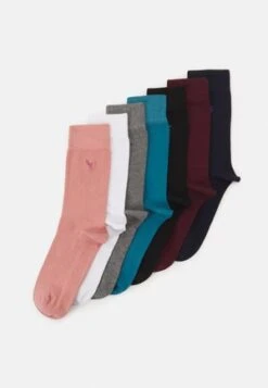 Pier One 3PACK - Socken - Dark Green/orange/bordeaux -Modegeschäft für Herren bf4e754190e0449abaee1061f1cf25a7