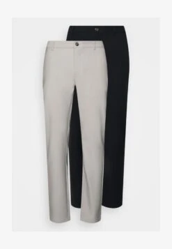 Pier One 2 PACK - Stoffhose - Mottled Light Grey/black 13 Pier One 2 PACK - Stoffhose - Mottled Light Grey/black -Modegeschäft für Herren bf5cfc6785a64bee84d2f35fab7c6ae4 1