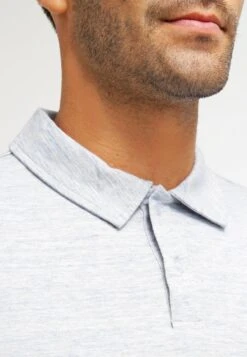 Pier One Poloshirt - Light Blue Melange -Modegeschäft für Herren c0e3fb50cacc41869aed63ceff16e8c6