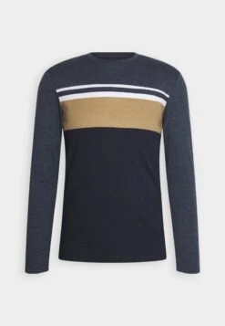 Pier One Langarmshirt - Dark Blue -Modegeschäft für Herren c2fb6c88215b4bdc94bdf2577d1f32be