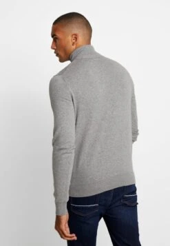 Pier One Strickpullover - Mottled Light Grey -Modegeschäft für Herren c3532a5d493849938eb50cc3c92dab22