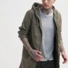 Pier One Parka - Khaki -Modegeschäft für Herren c71523364f7744a092e9881621fd4ff0