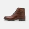 Pier One LEATHER - Schnürstiefelette - Brown 1 Pier One LEATHER - Schnürstiefelette - Brown -Modegeschäft für Herren cc36912fd13c41d5bc50a6bc7214b455
