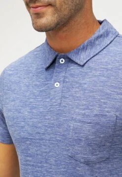Pier One Poloshirt - Blue Melange -Modegeschäft für Herren d1fe0cc34c3c4821aa3e934f1e0ad114