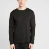 Pier One Langarmshirt - Black -Modegeschäft für Herren da183d62a1d74baeaa359d222f82503f