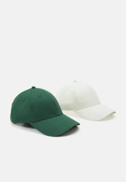 Pier One UNISEX 2 PACK - Cap - Green/off White -Modegeschäft für Herren dc65a133b29b44b0b489ea3a78f3a08f 1