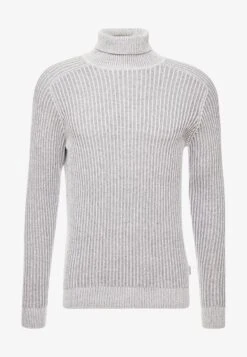 Pier One Strickpullover - 111 - Mottled Light Grey -Modegeschäft für Herren dde752ed6c3a4c9ba2a10ae87d487ac5