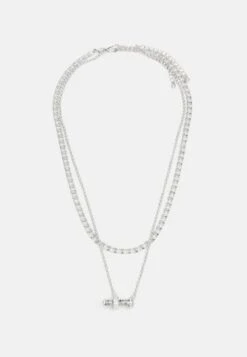 Pier One UNISEX 2 PACK - Halskette - Silver-coloured -Modegeschäft für Herren e094b017ac9e49d7839f8762caa5f67f