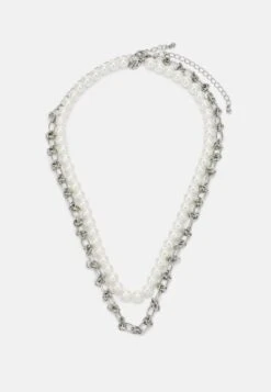 Pier One 2 PACK UNISEX - Halskette - Silver
