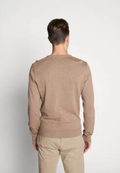 Pier One BASIC CREWNECK - Strickpullover - Mottled Beige 10 Pier One BASIC CREWNECK - Strickpullover - Mottled Beige -Modegeschäft für Herren e45875b79af34307b546bc88a1571a7e