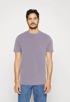 Pier One T-Shirt Basic - White/off-white/lilac 12 Pier One T-Shirt Basic - White/off-white/lilac -Modegeschäft für Herren e599d059a0144284828124ae63540c76