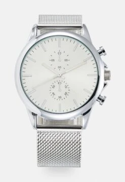 Pier One UNISEX - Chronograph - Silver-coloured -Modegeschäft für Herren e811531d3dff4bdb9c0c3d1ce5611a13 1