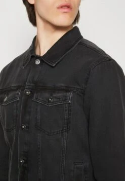 Pier One Jeansjacke - Black -Modegeschäft für Herren eed6bb1d8f85455e872e67cd7c85be4e
