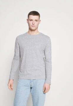 Pier One 5 PACK - Langarmshirt - White/dark Blu/grey -Modegeschäft für Herren f1774a4a7a3f444e865f7b6e75b4c3ba