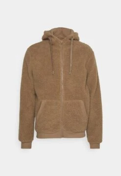 Pier One BORG ZIP-UP JACKET - Fleecejacke - Dark Green -Modegeschäft für Herren f1b9950d7cb9410eb6aef1dd88daa0f5