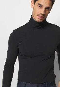 Pier One 2 PACK - Langarmshirt - Black -Modegeschäft für Herren f6facbef5a8c4d6f81caf69450eb10f4