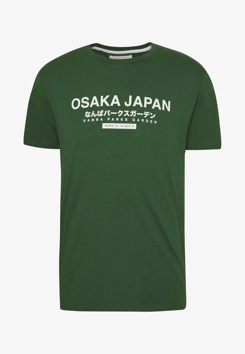 Pier One OSAKA TEE - T-Shirt Print - Green 7 Pier One OSAKA TEE - T-Shirt Print - Green – Bild 5