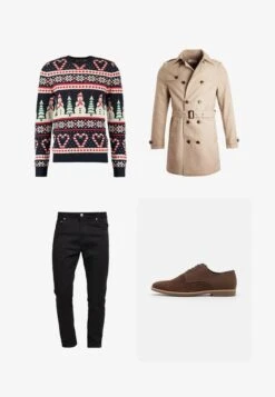 Pier One Strickpullover - Navy -Modegeschäft für Herren query